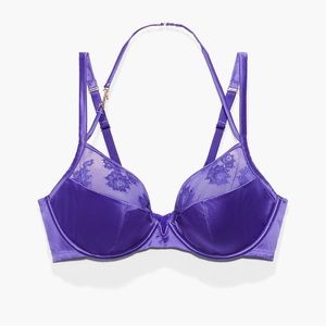 Savage X Fenty- Strap Up Lace Plunge Bra